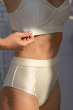 HIGH-WAISTED RETRO BIKINI BRIEFS NYMPH