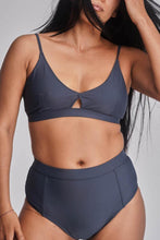 HIGH-WAISTED RETRO BIKINI BRIEFS NYMPH