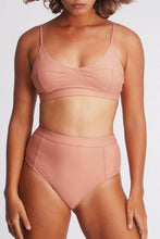 HIGH-WAISTED RETRO BIKINI BRIEFS NYMPH