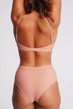 HIGH-WAISTED RETRO BIKINI BRIEFS NYMPH