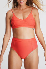 HIGH-WAISTED RETRO BIKINI BRIEFS NYMPH