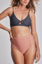 HIGH-WAISTED RETRO BIKINI BRIEFS NYMPH